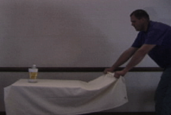 Tablecloth Pulling